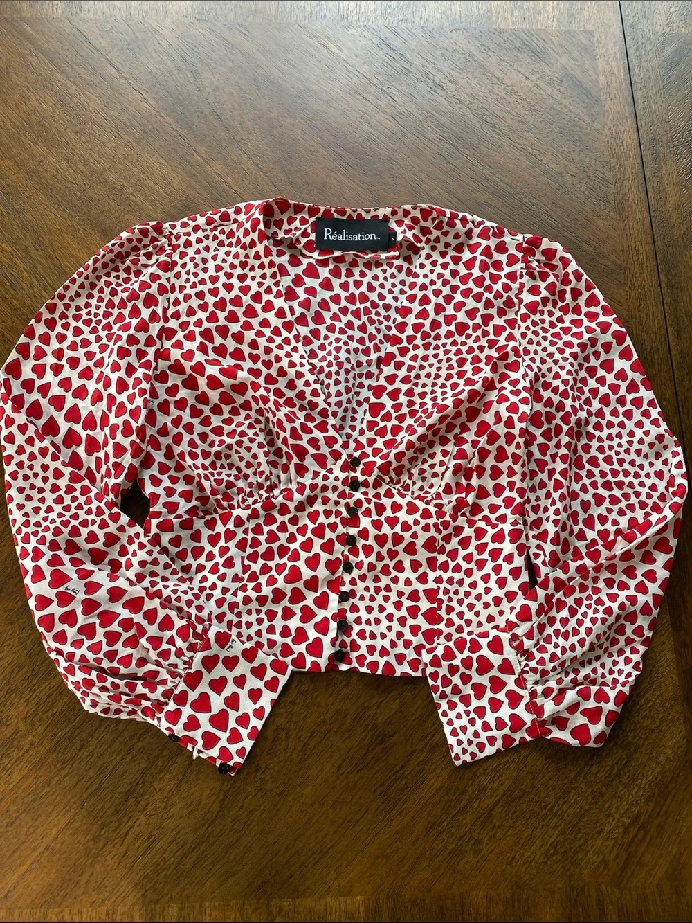 Authentic silk with the hidden 'for Real' signature in the print (see photos)